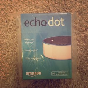 Amazon echo dot never used!